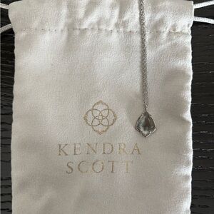Kendra Scott Silver Pendant Necklace